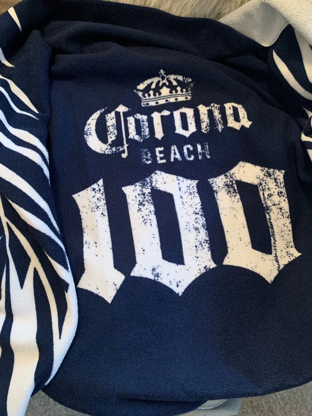 CORONA 28" X 48" COLLECTOR BEACH TOWEL